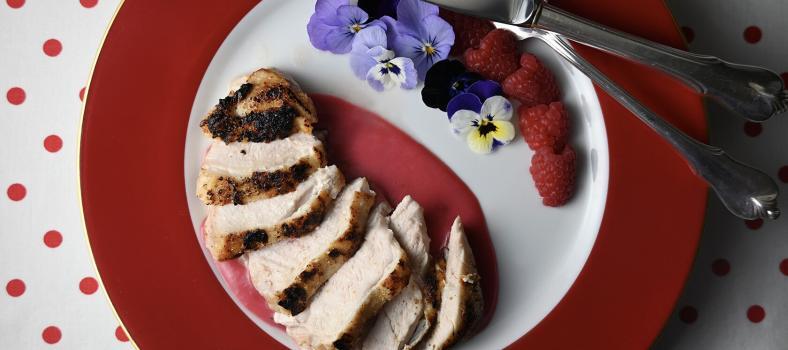 chicken ispahan recipe with French flavours