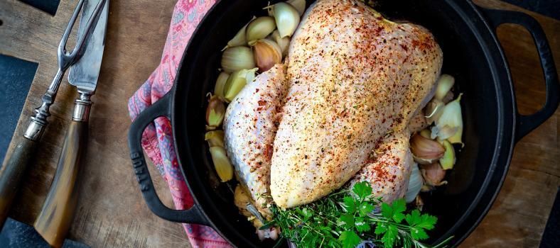 cocotte of chicken Recipe Roasted Farmhouse Chicken