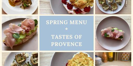 Provence's Spring Delights Menu