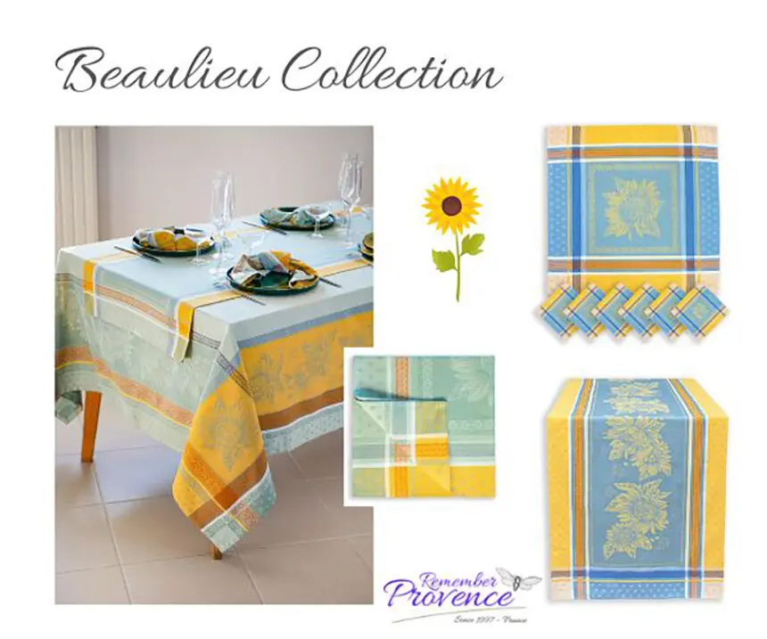Bright and Beautiful Table Linens from Provence