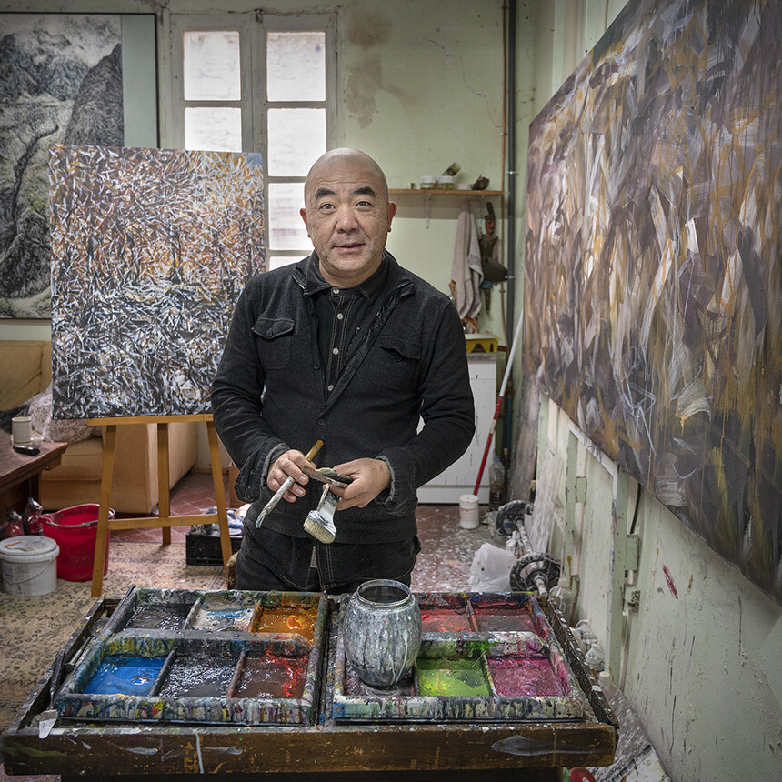 Feng Ge Artist Atelier Forcalquier 