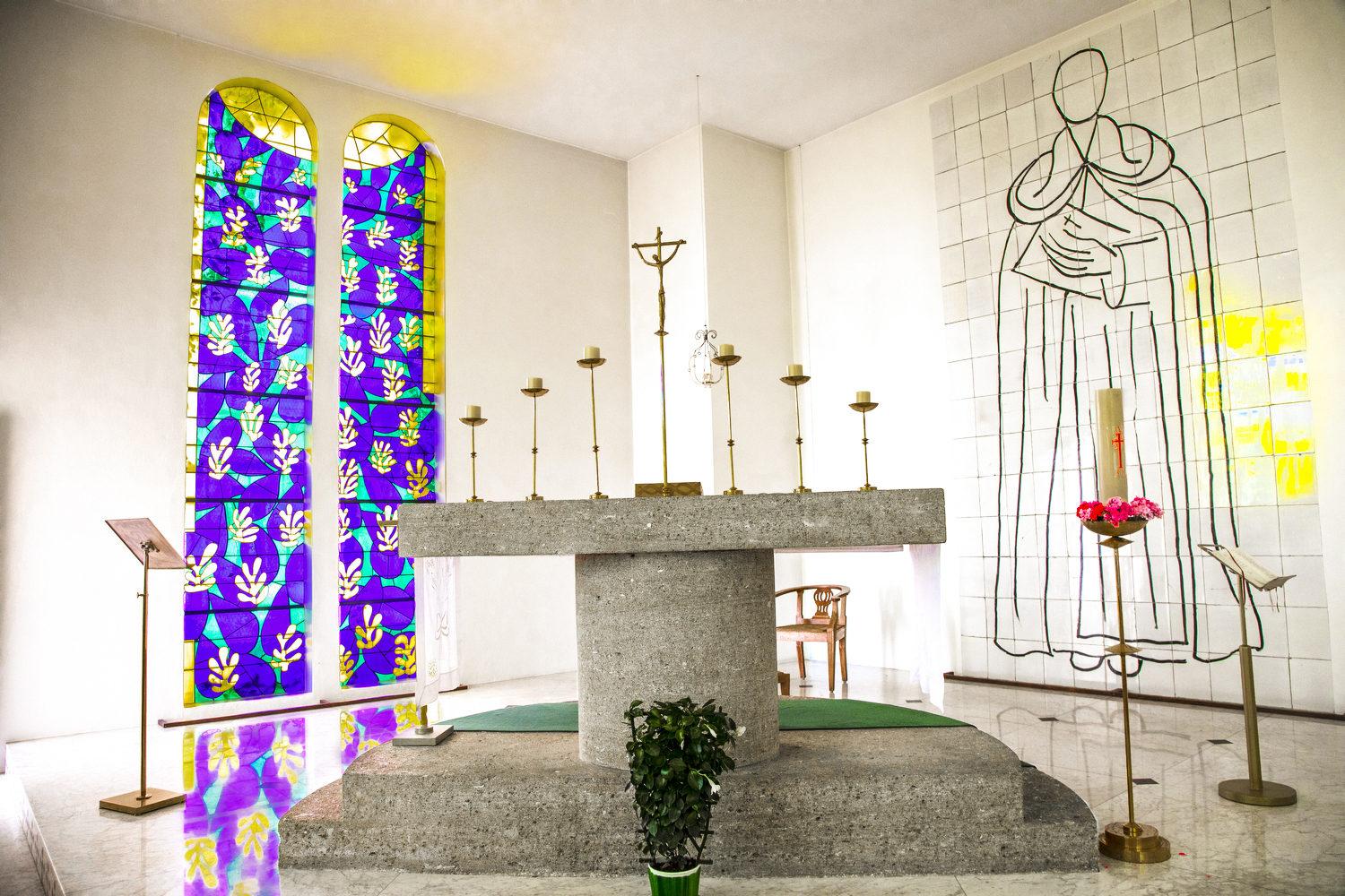 Matisse Chapel interior Photo Workshop Provence 2025