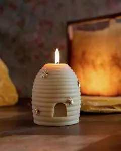 Naturally Beautiful Beeswax Candle