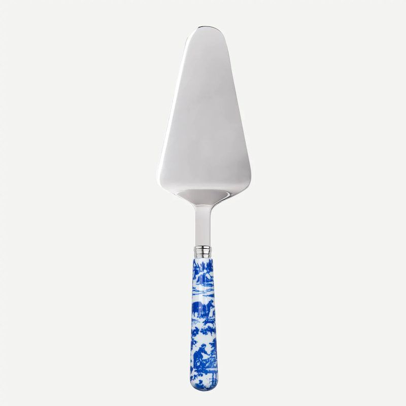 My French Country Home Box blue-cake-server by Saber Paris