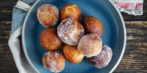 Nuns Farts Orange and Rum Beignet