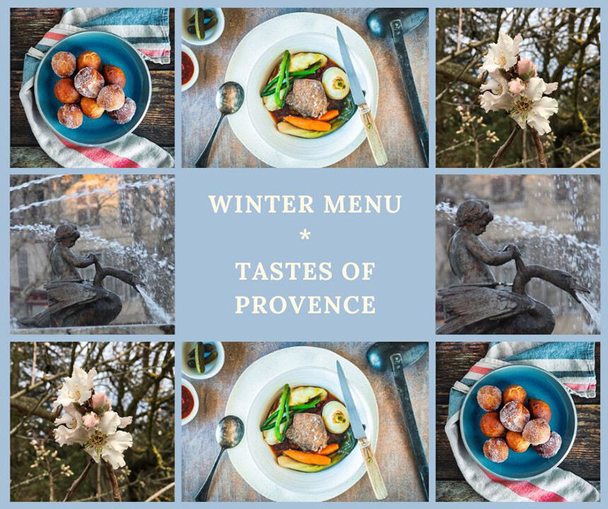 Winter in Provence a Seaonal Menu For Dinner 2025