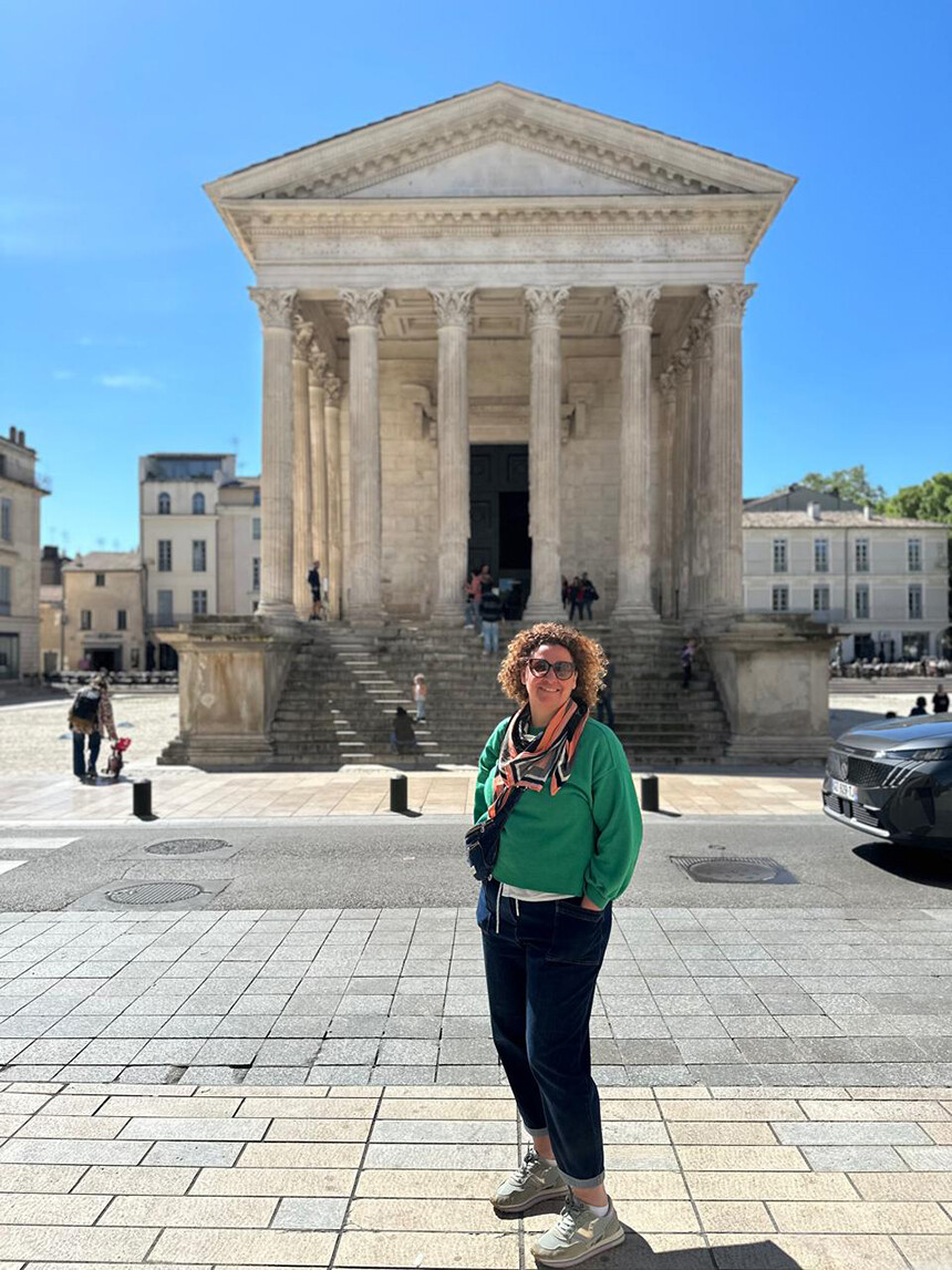 Gwen French Immersion visit Nimes