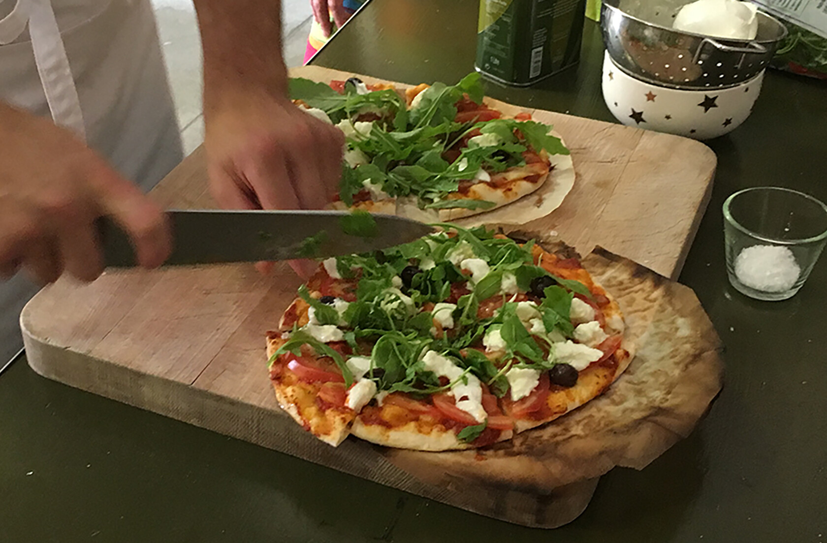 Making Pizza in Provence