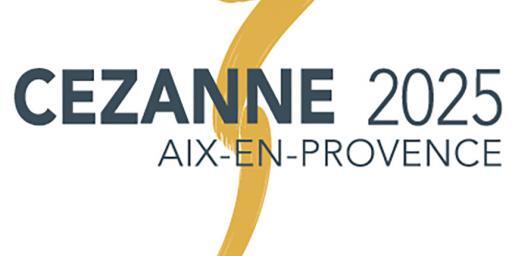 Aix-en-Provence Cezanne 2025 Celebration logo
