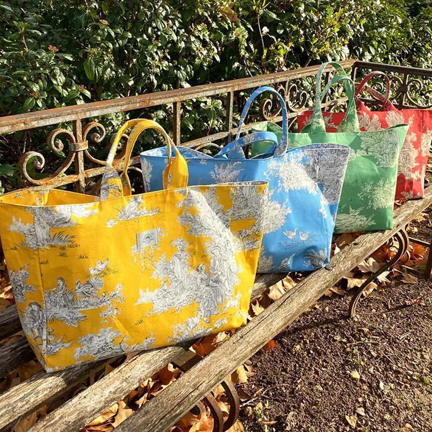 Handcrafted Tote Bags in Provencal Designs