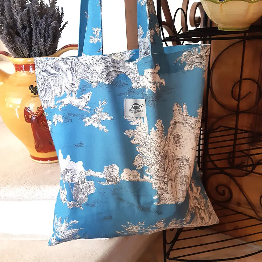 Tote Bag for Shopping Made in Provenve