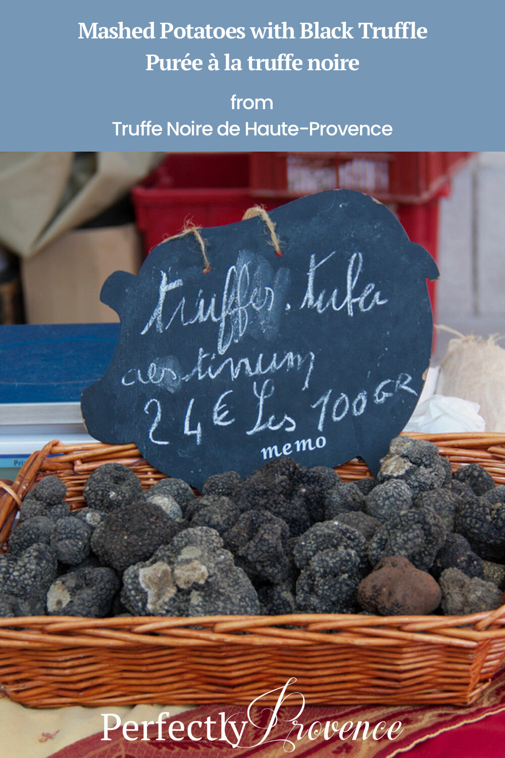 Truffle Puree Mashed Potatoes with Black Truffle - Purée à la truffe noire ...